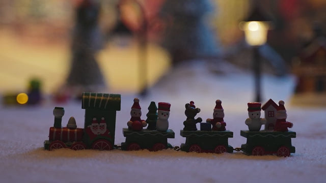 L'Arbre de Noël enchanté – Puzzle 3D Mécanique Lumineux & Sonore en Bois | Puzzlea